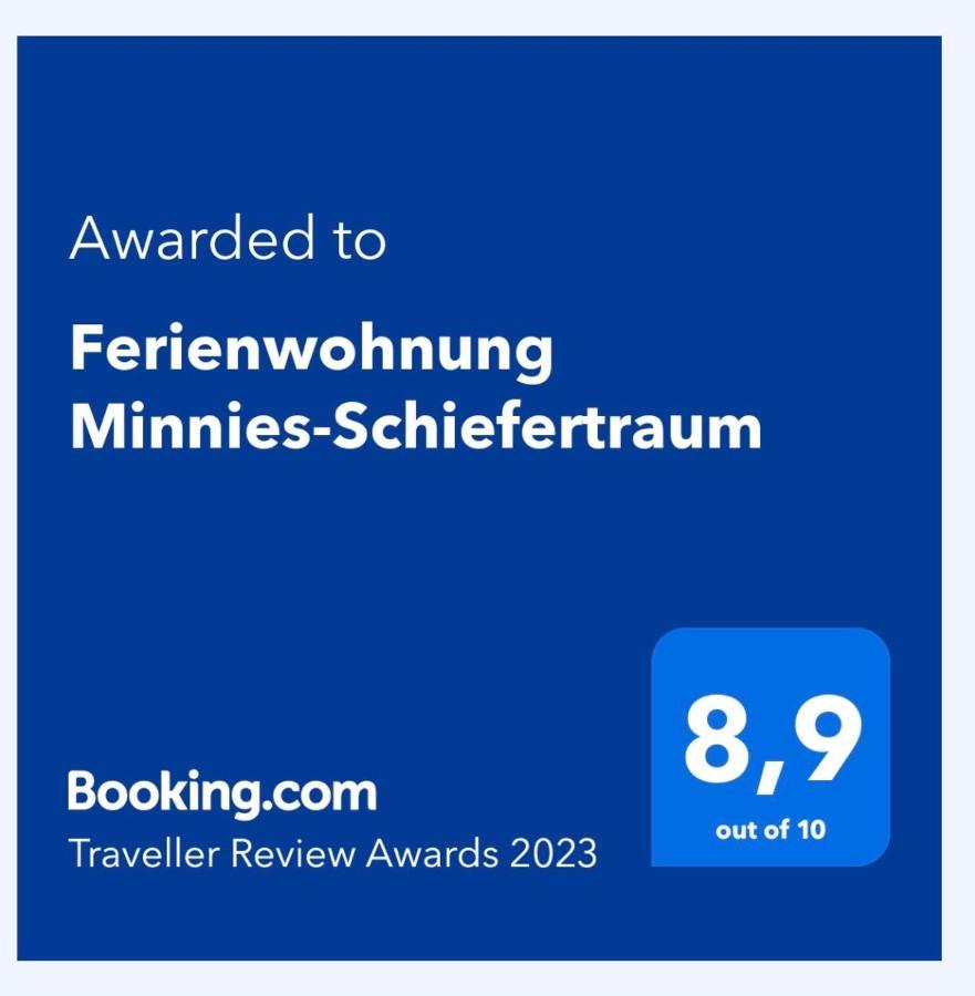 Ferienwohnung Minnies-Schiefertraum Brauneberg Eksteriør billede